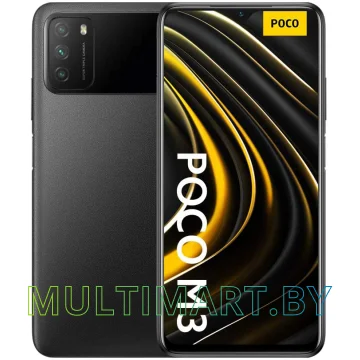 Смартфон POCO M3 4GB/64GB международная версия (Power Black)